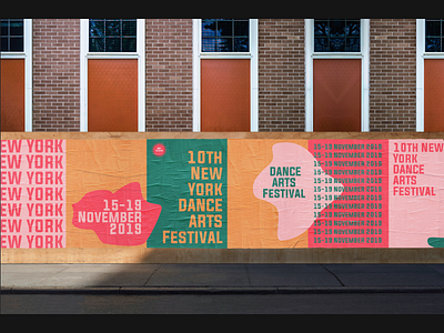 New York Dance Arts Festival Posters festival graphic design graphicdesign layout minimal minimalist modern poster poster art poster design typography whitespace