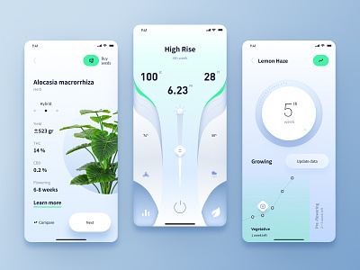 Plant Tracker - Mobile App UI