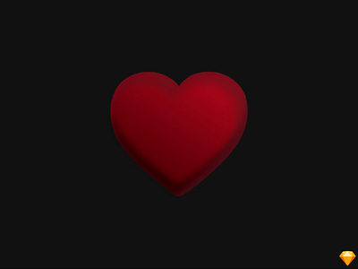 Beating Heart | Animation in Sketch 3d 3d animation 3d art animated animated gif animated type animatedgif animation design heart illustration red sketch sketchapp