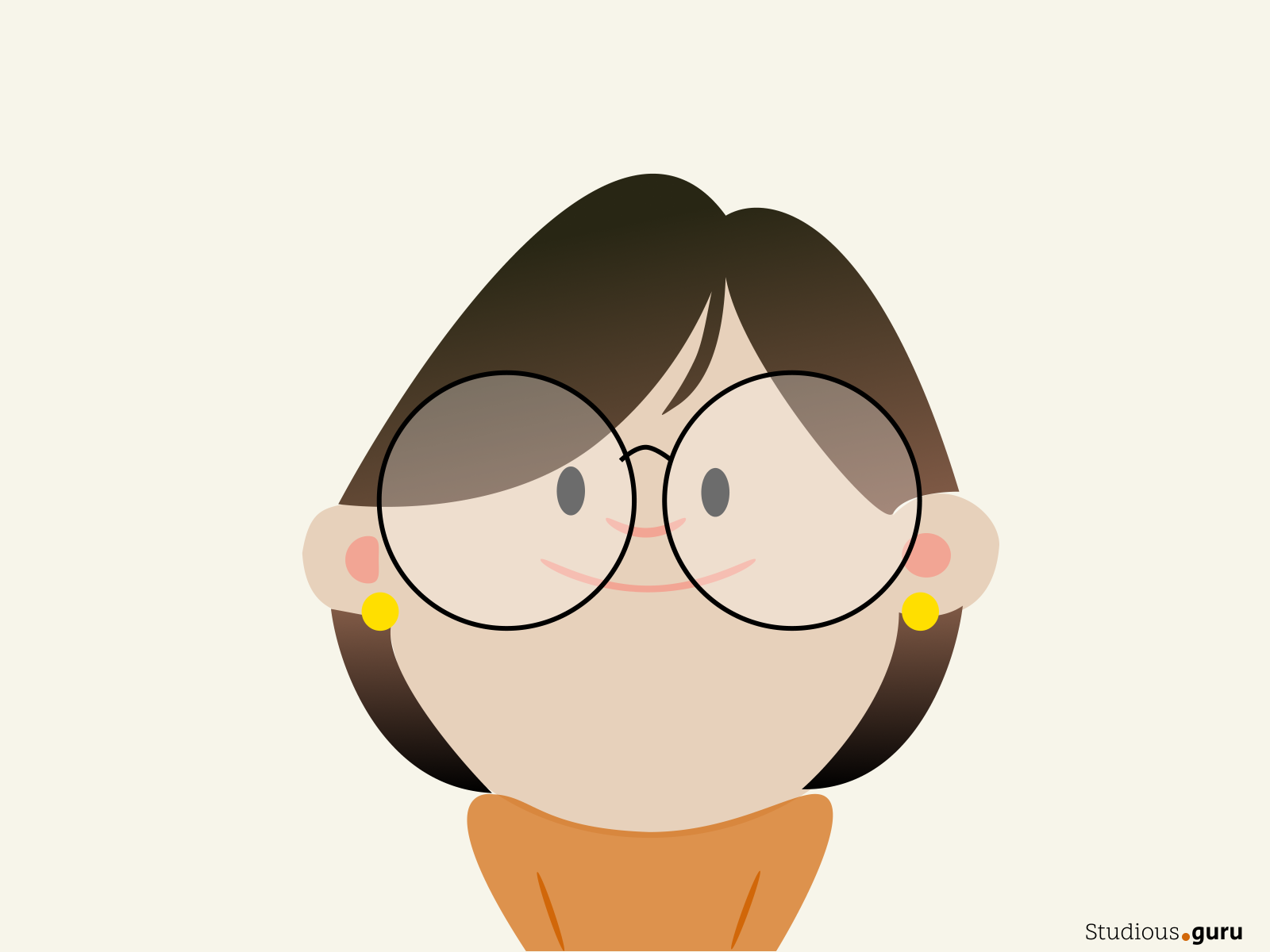 Studious girl by Sarah Suleri on Dribbble