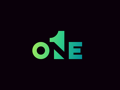 one