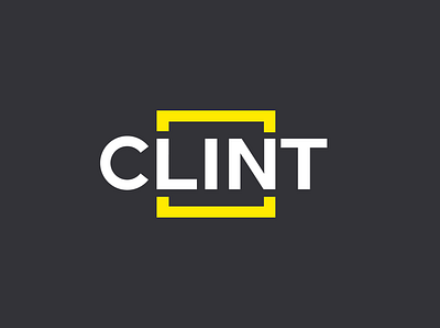 Clint branding design flat icon identity illustration illustrator logo minimal vector