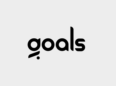 goals animation app branding design flat icon identity illustration logo minimal vector
