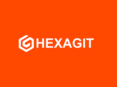 hexagit animation app branding design flat icon identity illustration illustrator logo minimal vector