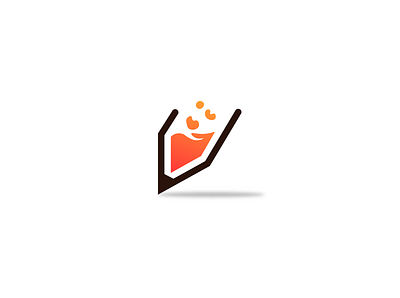 Port-notes animation app branding design flat icon identity illustration logo minimal vector
