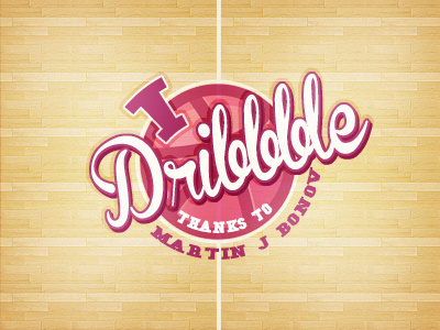 In the game dribbble playground