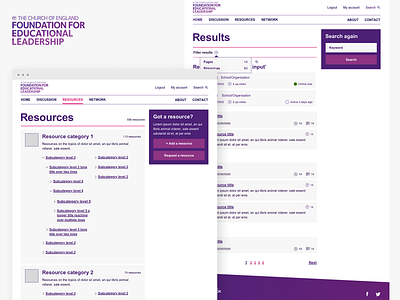 CoE Foundation for Educational Leadership archives cms notforprofit ui design