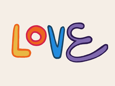 Love handlettering typography