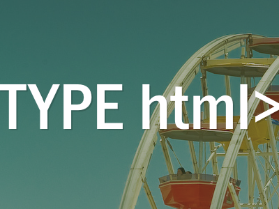 Type Html aea an event apart doctype franklin narrow html html5 penn state web standards