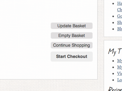 Start checkout background buttons mesh