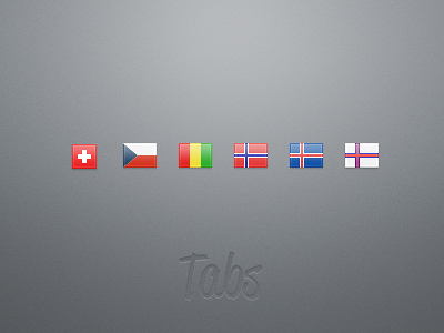 Tabs: Around the World 4 czechia faroe islands flags guinea iceland norway switzerland tabs tabsicons