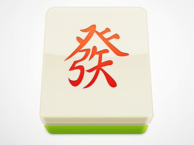 Mahjong: Soon available in the App Store colorful crisp game green icon light mahjong osx playful white