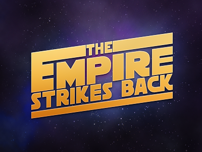 The Empire Strikes Back back empire purple starwars the empire strikes back yellow