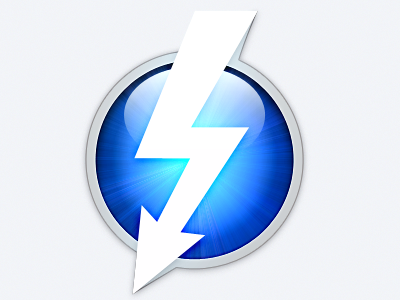 Quickie: Thunderbolt icon PSD