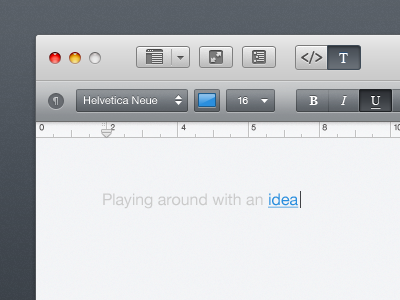 simple text editor for mac os x