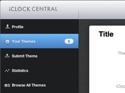 iClock Central: Quick HTML progress