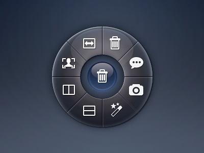 Layout App, Icons