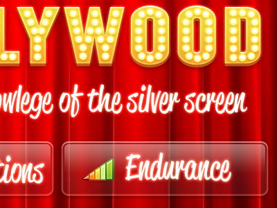 Holywood Folds application endurance glass glow holywood iphone lights retina tabsicons