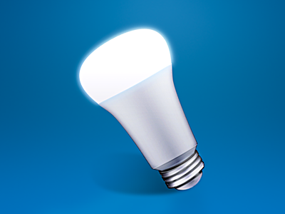 Hue Ice Live: Iconses appicon application blue bulb development diary hue icon light metal osx philips