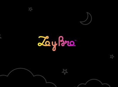 Zo y Bro logo design logo typography vector