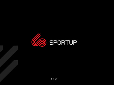 sportup logo branding design logo typography vector