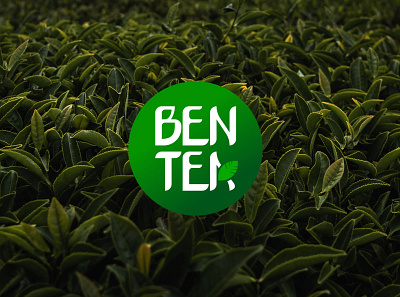 Ben Tea logo branding design logo typography vector