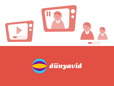 dunyavid design illustration logo vector website