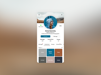 User Profile – DailyUI #006