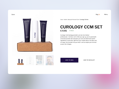 Single Product – DailyUI #012