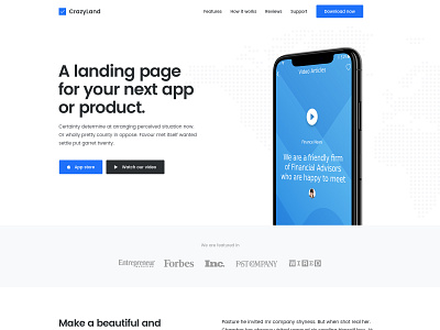 Simple website app design ui ux web website wordpress