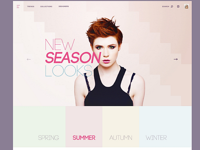 Fashion Designer site css html