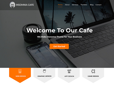 Insomniacafe css html php ui ux vue js wordpress