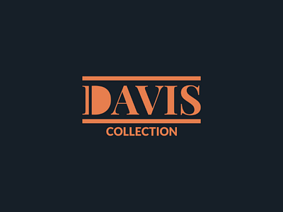 Davis Collection Logo Design and Branding branding collection fashion logo design