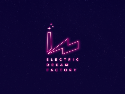 Electric Dream Factory Logo Design branding branding and identity color graphic design logo logo design
