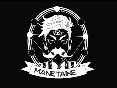 Manetain logo Black