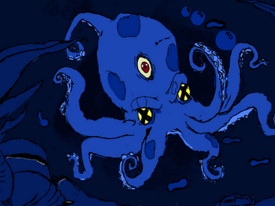 Deep Sea octopuss affinity designer deepsea