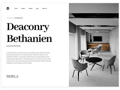 Furniture (Typography Journey)