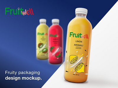 Fruitwell packing design adobe illustrator freelance design macbookpro packaging packaging design