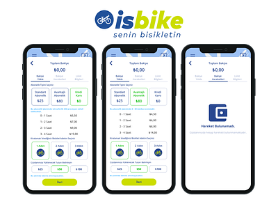 isbike mobile app - redesign