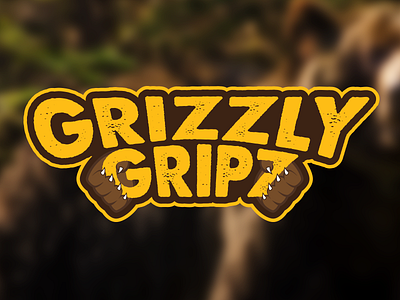 Grizzly Gripz Logo Opt 1 bear claw forest grips gripz grizzly trees woods