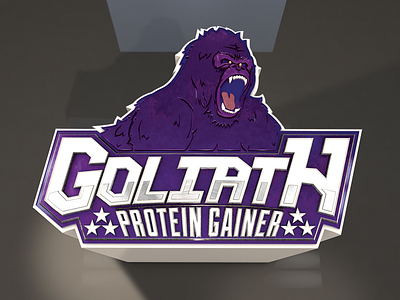 Goliath Logo 3D