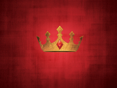 Somadyn Crown Logo crown gem gold jewel king prince princess queen red ruby