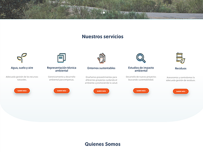 Our services section