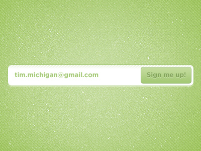 Coolgreensignupform screenshot