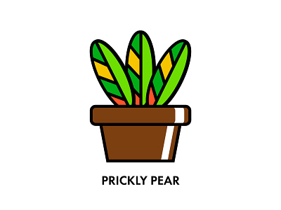 "Cactus". Vector illustration.