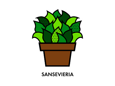 "Cactus". Vector illustration. A series of cacti for decorating art cacti cactus card design flat flower illustration illustrator logo plant sansevieria sticker vector