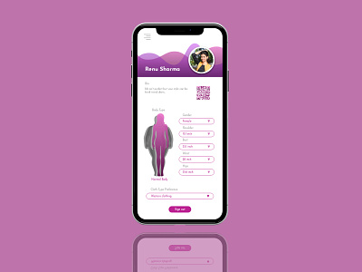 User Profile | Fashion Brand | Daily UI - 006 daily ui dailyui ui ui ux ui design uidesign uiux user interface user profile visual design