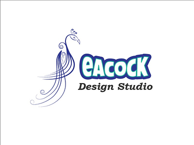 Peacock Graphic Design Agency Logo