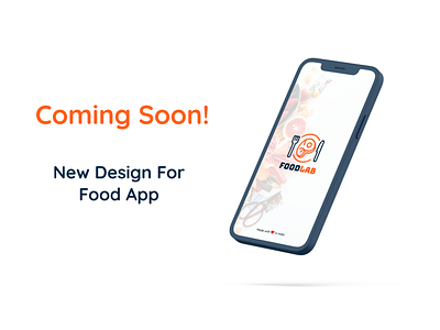 Food App | FoodLab | Coming Soon app appconcept concept conceptdesign food foodapp foodappconcept ui ui ux ui design uidesign uiux visual design