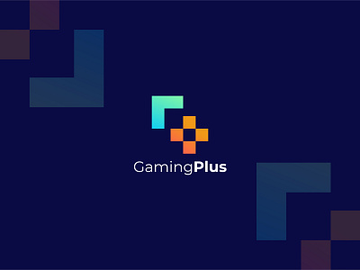 GamingPlus logo banner branding colorful design dribbble gaming gaming logo gaminglogo graphic design logo logodesign logotype logotypedesign new shot plus trendy